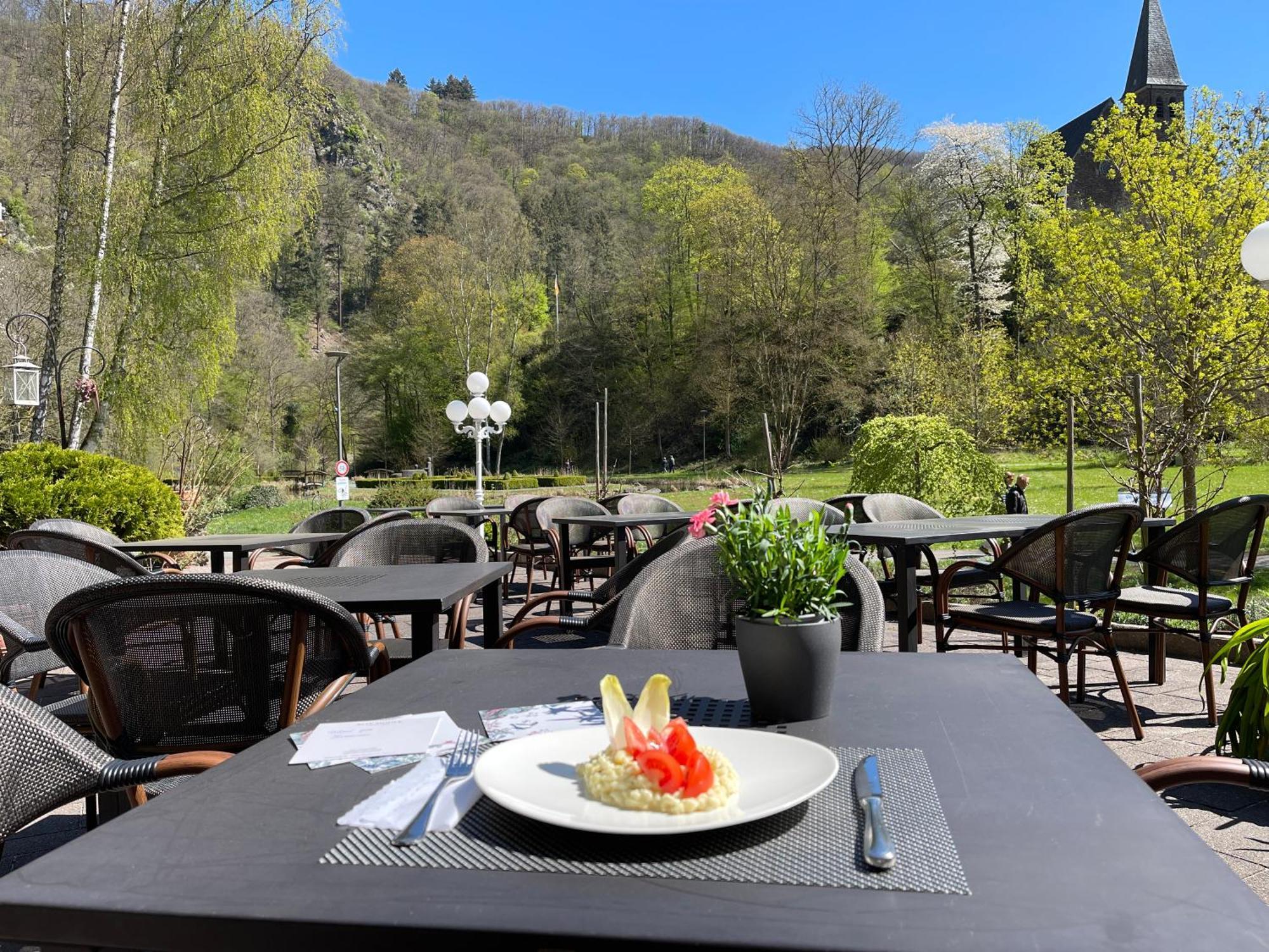 Hotel Alte Muehle Bad Bertrich Esterno foto